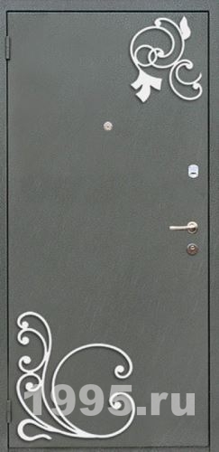 Входная дверь с ковкой Входная дверь с ковкой